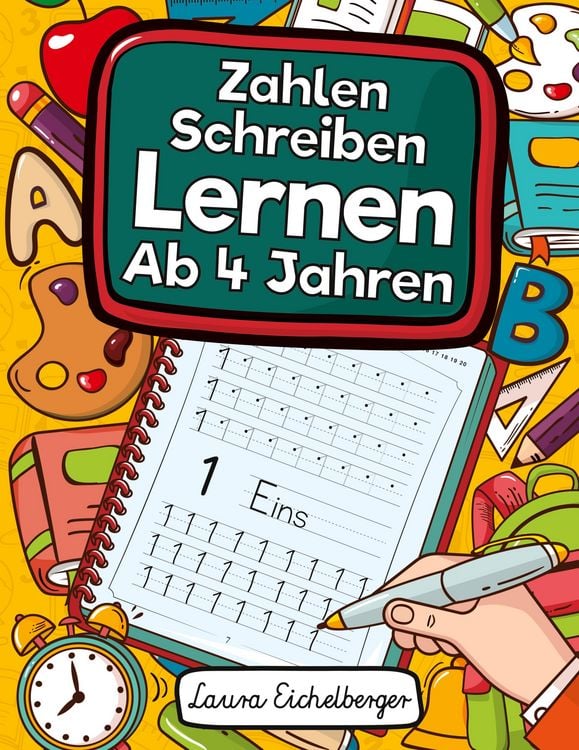 Produktbild: Zahlen Schreiben Lernen Ab 4 Jahren