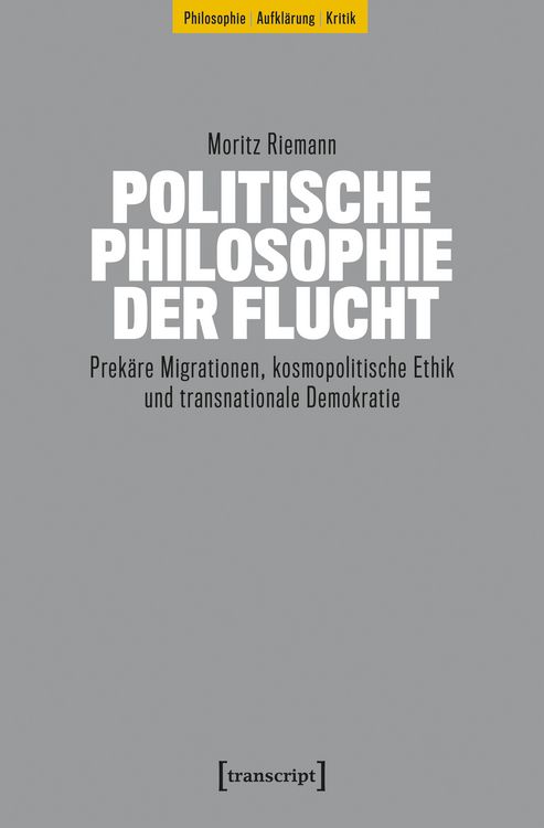 Produktbild: Politische Philosophie der Flucht