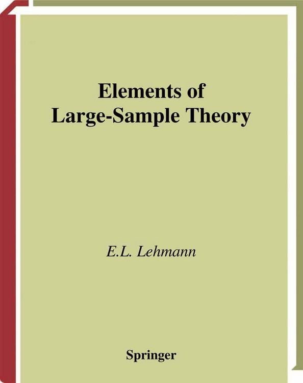 Produktbild: Elements of Large-Sample Theory