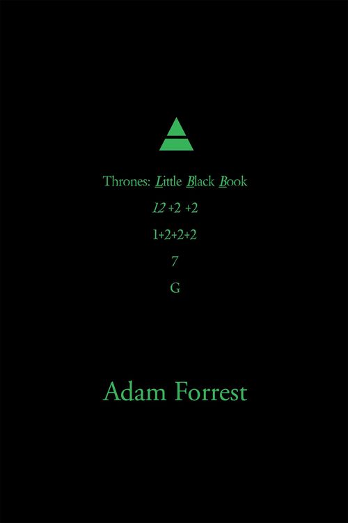 Produktbild: Thrones: Little Black Book