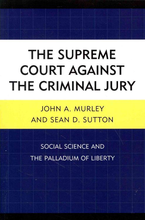 Produktbild: Supreme Court against the Criminal Jury