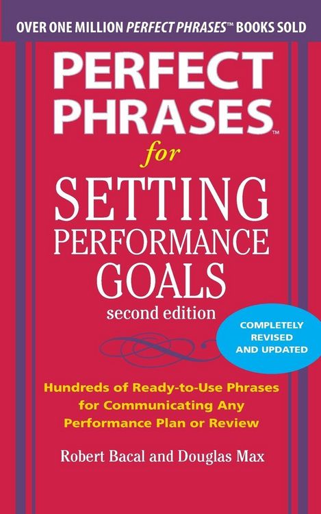 Produktbild: Perfect Phrases for Setting Performance Goals, Second Edition