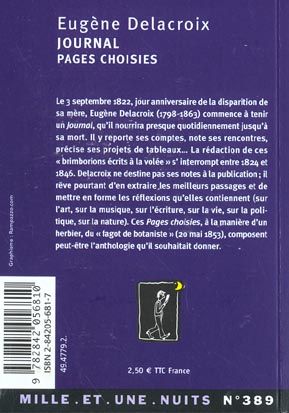 Produktbild: Journal ; pages choisies