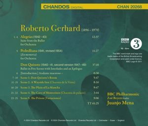 Produktbild: Gerhard: Don Quixote (Complete Ballet)