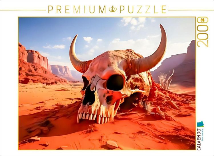 Produktbild: CALVENDO Puzzle Der W&uuml;stensch&auml;del | 2000 Teile Lege-Gr&ouml;&szlig;e 90x67cm Foto-Puzzle f&uuml;r gl&uuml;ckliche Stunden