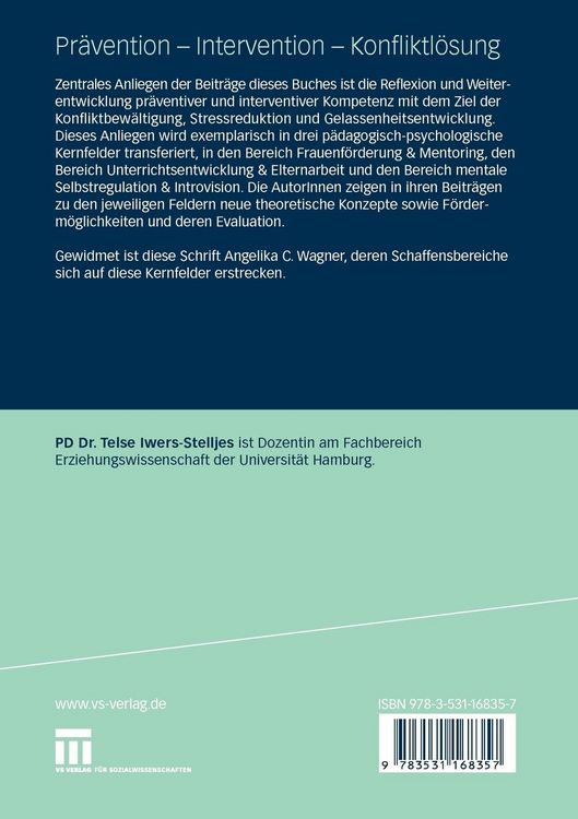 Produktbild: Pr&auml;vention - Intervention - Konfliktl&ouml;sung