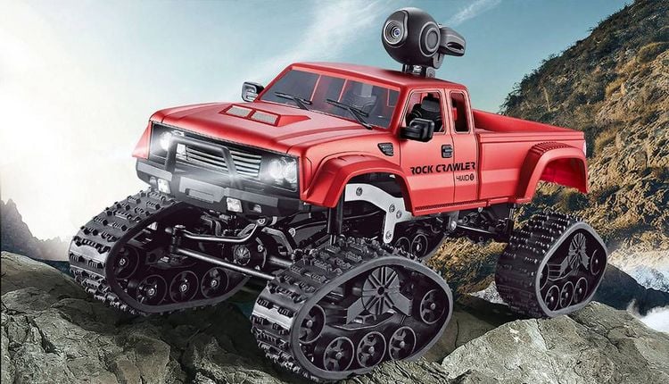 Produktbild: Amewi Pickup Truck FPV Brushed 1:16 RC Modellauto Elektro Crawler Allradantrieb (4WD) RtR 2,4 GHz