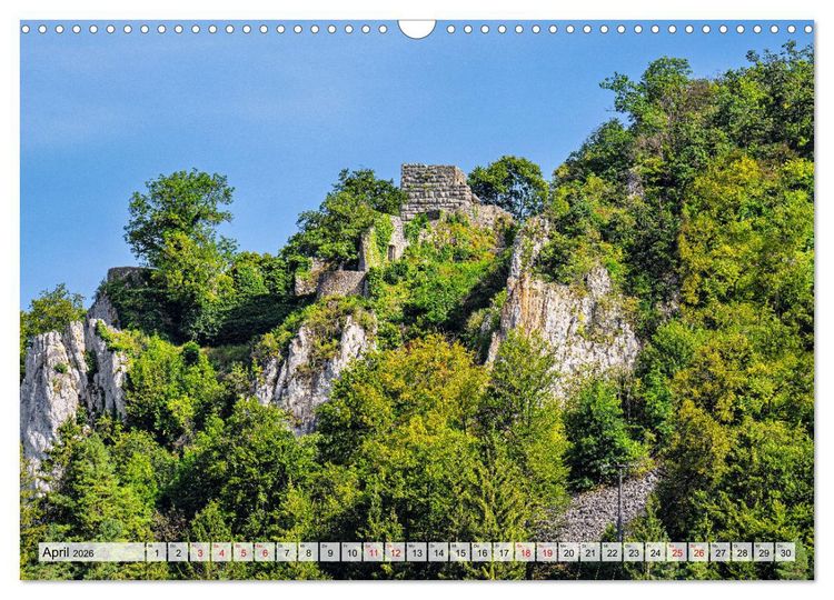 Produktbild: Unterwegs im Gro&szlig;en Lautertal (Wandkalender 2026 DIN A3 quer), CALVENDO Monatskalender