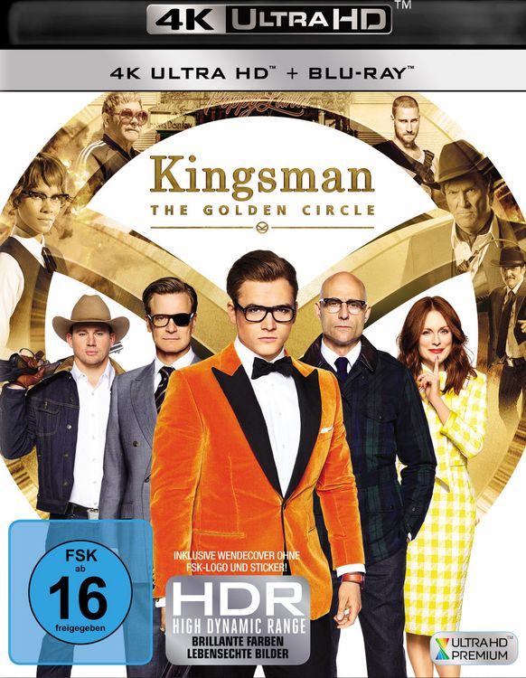 Produktbild: Kingsman - The Golden Circle (4K Ultra HD) (+ Blu-ray)