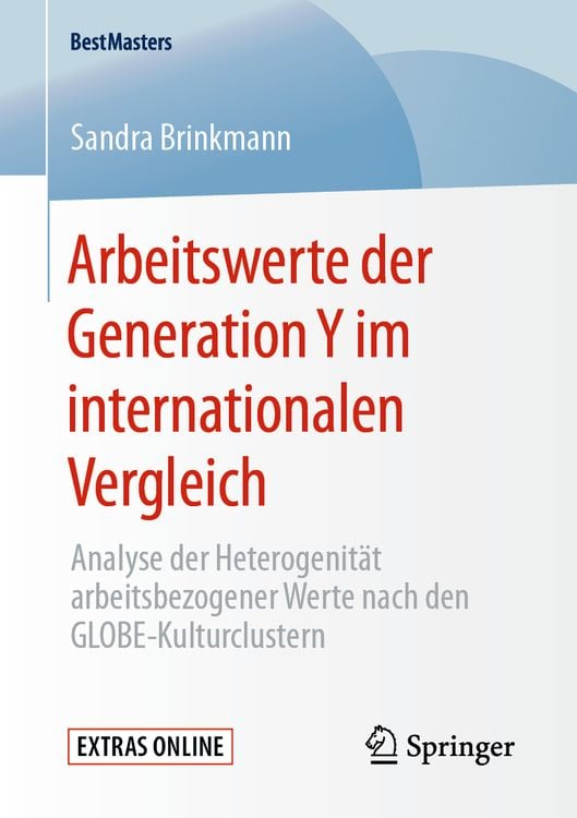 Produktbild: Arbeitswerte der Generation Y im internationalen Vergleich