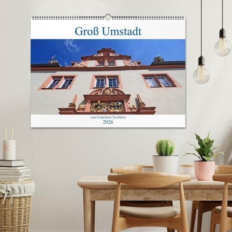 Produktbild: Gro&szlig; Umstadt vom Frankfurter Taxifahrer (Wandkalender 2026 DIN A2 quer), CALVENDO Monatskalender