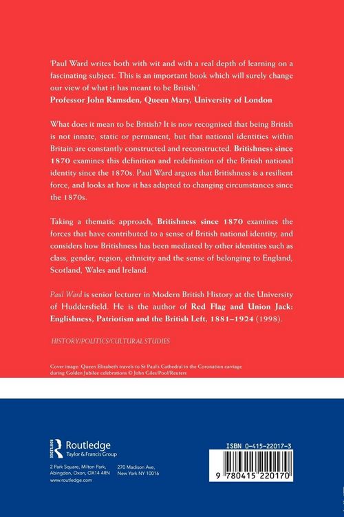 Produktbild: Britishness since 1870