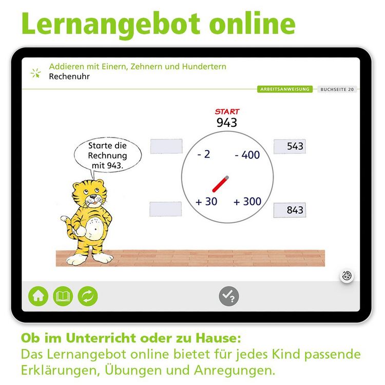 Produktbild: Mathetiger 3 &ndash; Buchausgabe