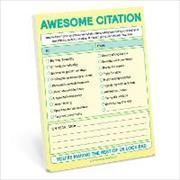 Produktbild: Awesome Citation Nifty Note Pad (Pastel Version)