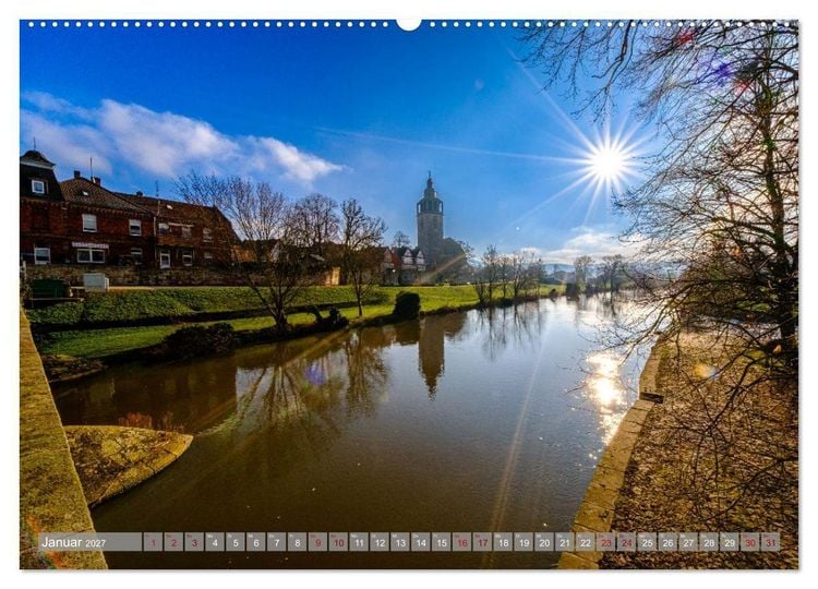 Produktbild: Ein Blick auf Bad Sooden-Allendorf (hochwertiger Premium Wandkalender 2027 DIN A2 quer), Kunstdruck in Hochglanz