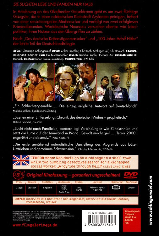 Produktbild: Terror 2000-Intensivstation Deutschland