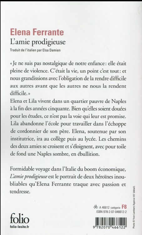 Produktbild: L'amie prodigieuse