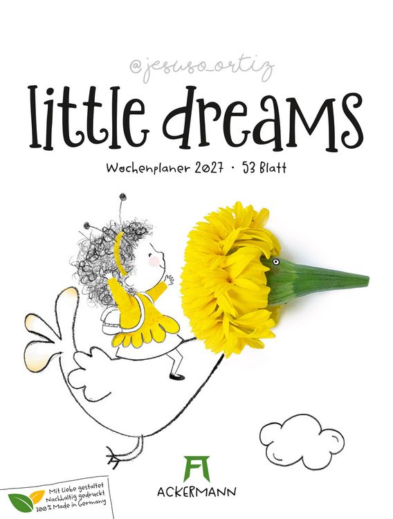 Produktbild: Little Dreams Wochenplaner Kalender 2027