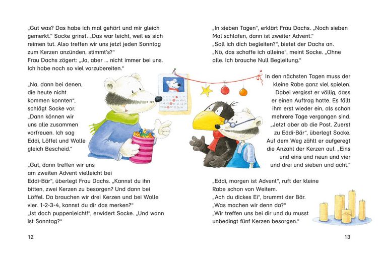 Produktbild: Der kleine Rabe Socke: Alles weihnachtet mit dem kleinen Raben Socke