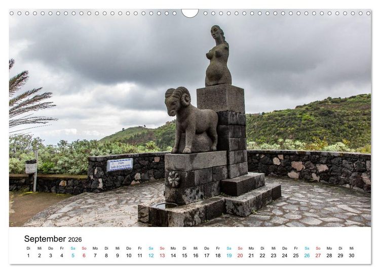 Produktbild: La Palma - La Isla Bonita, die Sch&ouml;nste der Kanaren (Wandkalender 2026 DIN A3 quer), CALVENDO Monatskalender