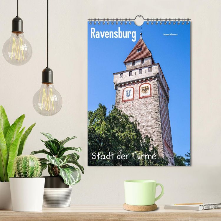 Produktbild: Ravensburg, Stadt der T&uuml;rme (Wandkalender 2026 DIN A4 hoch), CALVENDO Monatskalender