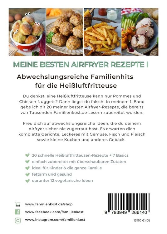 Produktbild: Meine besten Airfryer Rezepte