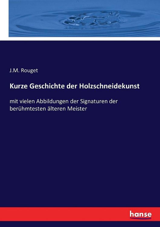 Produktbild: Kurze Geschichte der Holzschneidekunst
