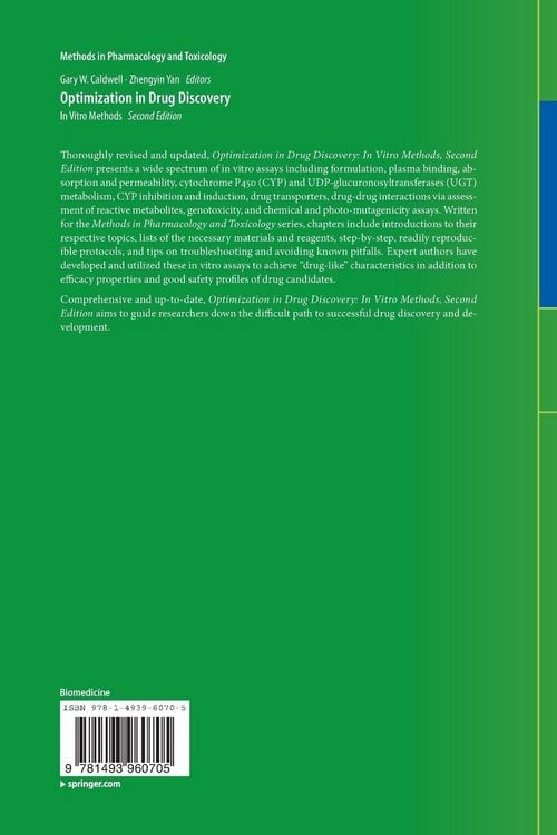 Produktbild: Optimization in Drug Discovery