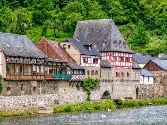 Produktbild: CALVENDO Puzzle Dausenau an der Lahn | 1000 Teile Lege-Gr&ouml;&szlig;e 64x48cm Foto-Puzzle f&uuml;r gl&uuml;ckliche Stunden