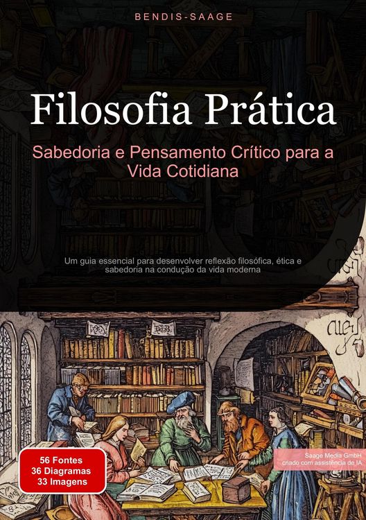 Produktbild: Filosofia Pr&aacute;tica: Sabedoria e Pensamento Cr&iacute;tico para a Vida Cotidiana