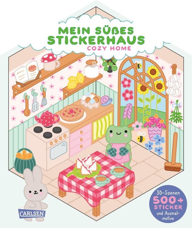 Produktbild: Mein s&uuml;&szlig;es Stickerhaus: Cozy Home