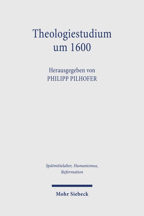 Produktbild: Theologiestudium um 1600