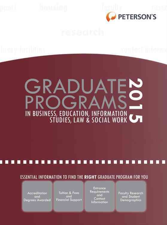 Produktbild: Graduate Programs in Business