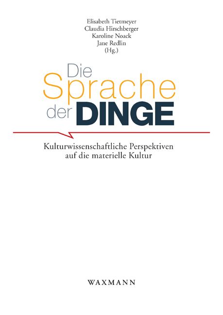 Produktbild: Die Sprache der Dinge