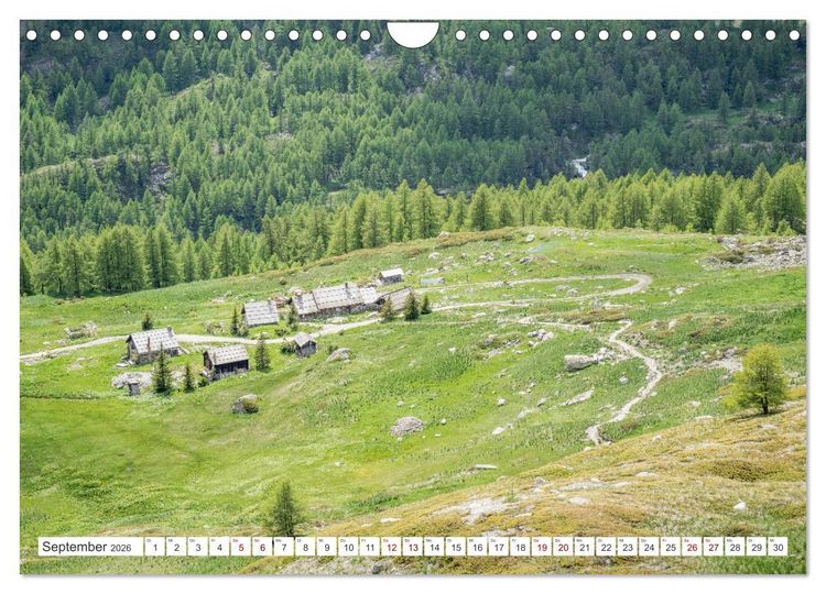Produktbild: Das Clar&eacute;e-Tal - die wondersch&ouml;ne Begegnung mit der Natur (Wandkalender 2026 DIN A4 quer), CALVENDO Monatskalender