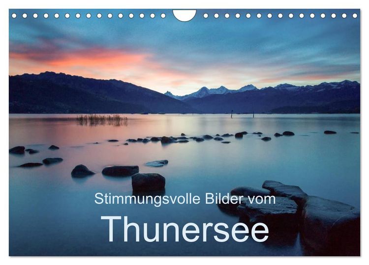 Produktbild: Stimmungsvolle Bilder vom Thunersee (Wandkalender 2026 DIN A4 quer), CALVENDO Monatskalender