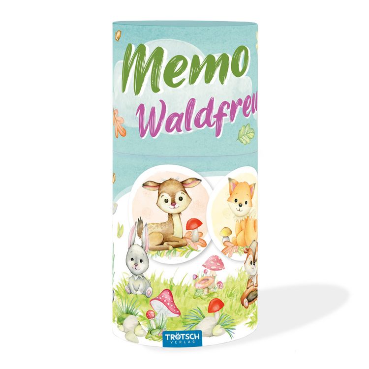 Produktbild: Tr&ouml;tsch Memo Spiel Waldfreunde