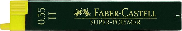 Produktbild: Faber-Castell Feinmine Super-Polymer 0,35mm H