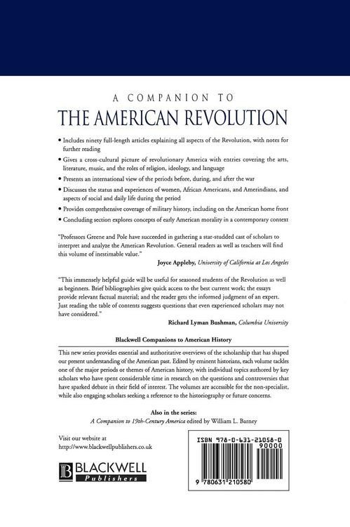 Produktbild: Companion American Revolution