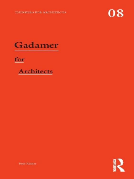 Produktbild: Gadamer for Architects