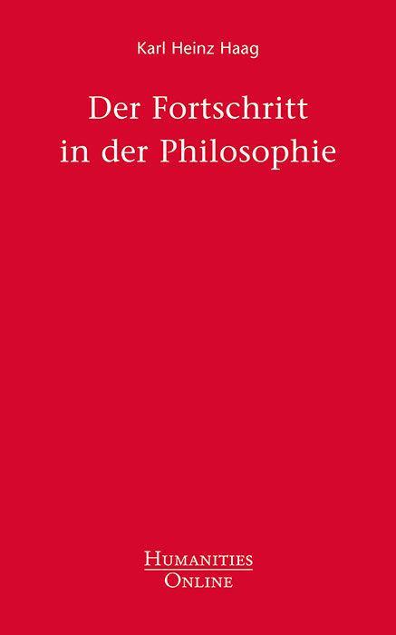 Produktbild: Der Fortschritt in der Philosophie