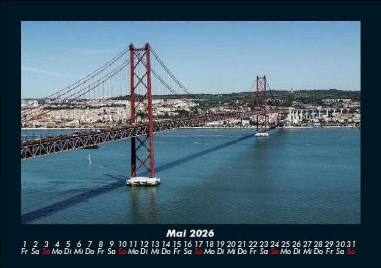 Produktbild: Portugal 2026 Fotokalender DIN A5