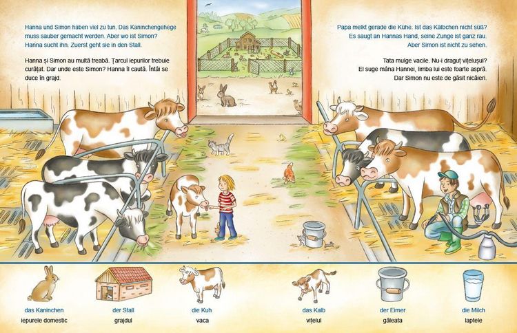 Produktbild: Auf dem Bauernhof (Deutsch-Rum&auml;nisch)