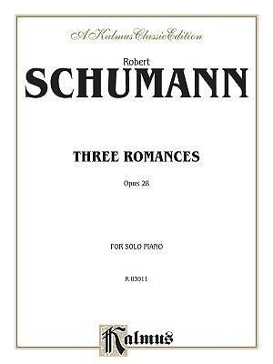 Produktbild: Schumann, R: Three Romances, Op. 28