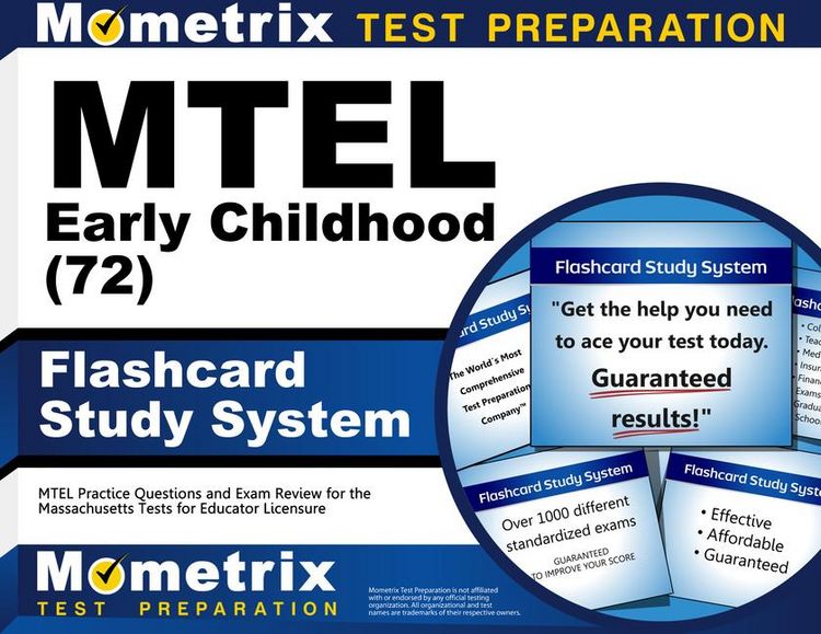 Produktbild: MTEL Early Childhood (72) Flashcard Study System
