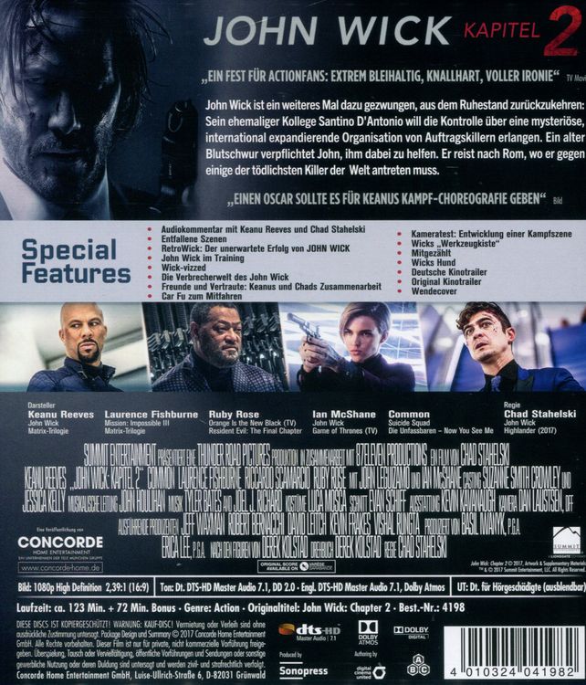 Produktbild: John Wick: Kapitel 2