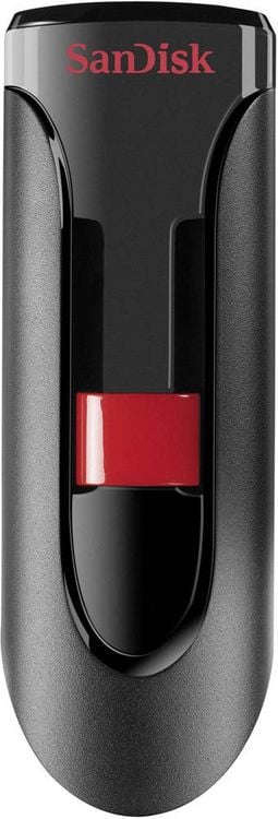 Produktbild: SanDisk Cruzer&reg; Glide&trade; USB-Stick 32 GB Schwarz SDCZ60-032G-B35 USB-A (USB 2.0)