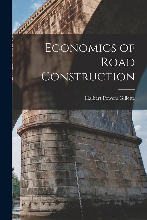 Produktbild: Economics of Road Construction