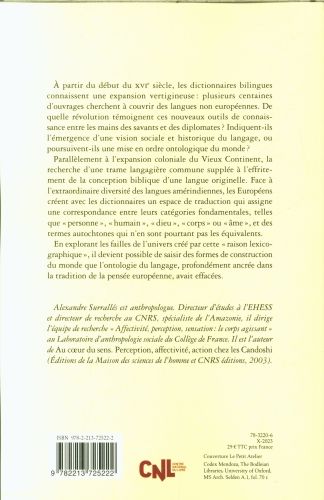 Produktbild: La raison lexicographique