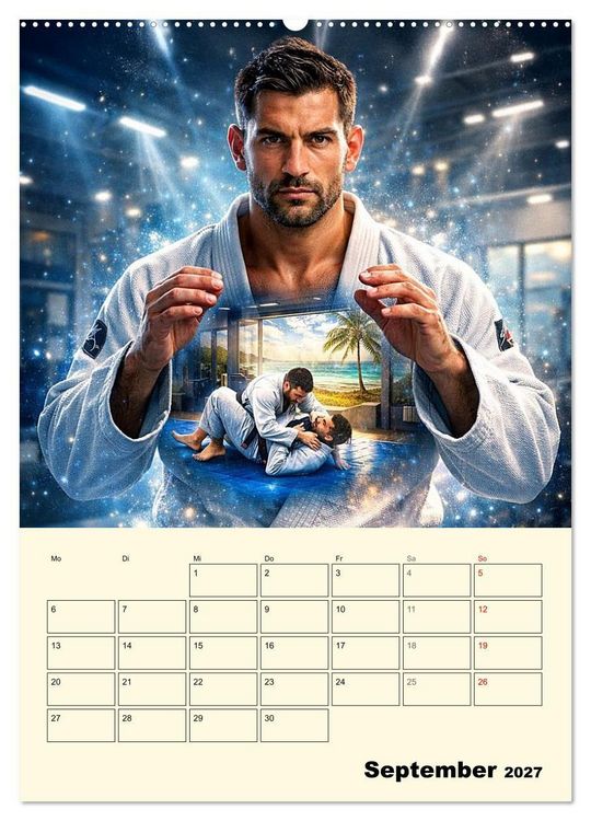 Produktbild: Seele des Kriegers (Wandkalender 2027 DIN A2 hoch), CALVENDO Monatskalender